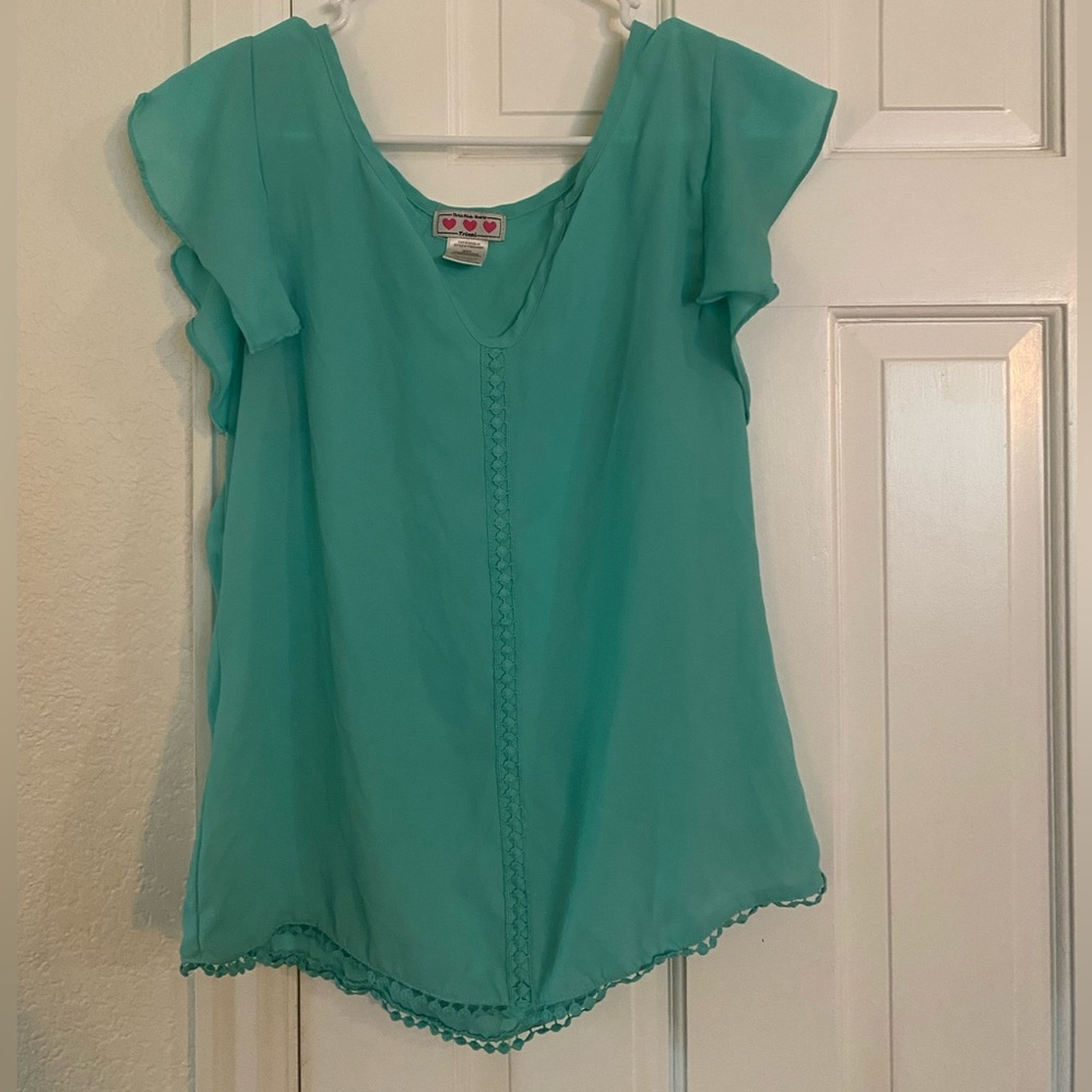 Teal Blouse